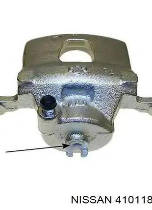 Супорт гальмівний передній лівий nissan, 4101188e00
