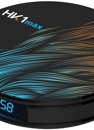 Телевизионная приставка hk1 max (tv box) 4/32gb android 9