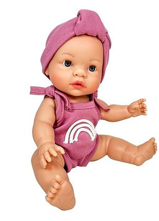 Испанская виниловая кукла младенец joy collection анатомическая девочка пупс в сумке nines d`onil 37 см