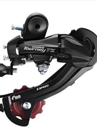 Переключатель велосипедный задний shimano rd-tz500, крепление под болт>