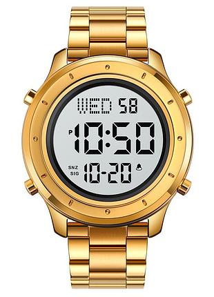 Skmei 1864sgdwt gold-white steel