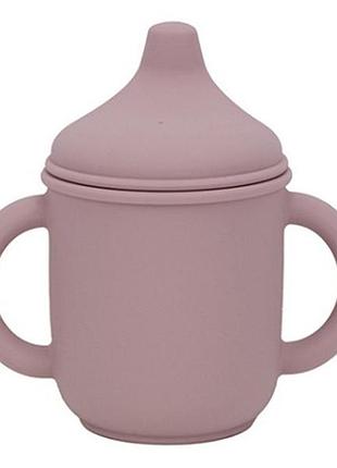 Чашка-поілка stenson силіконова 12,2x10.7 см ma-4913