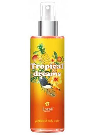 Парфюмированный спрей для тела lazell tropical dreams 200 мл (5907814626370)