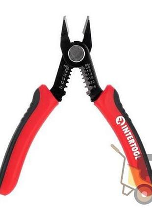 Бокорезы для электроники 1,5 мм2, ø 3 мм, cr-v intertool ht-7027