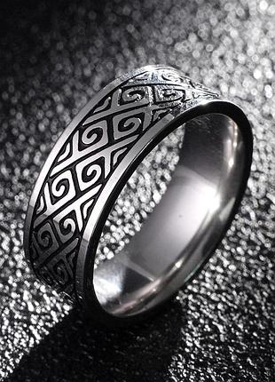 Каблучка з нержавіючої сталі 316l, розмір 20