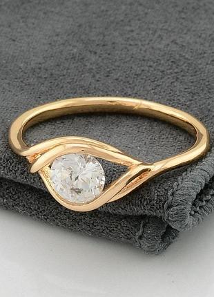 Кольцо xuping позолота 18к, 20 размер (ширина 8мм, вес 1,8г)