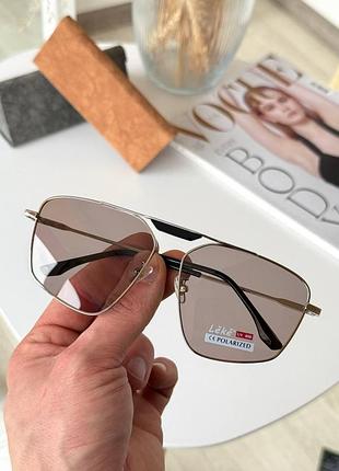 Окуляри сонцезахисні,окуляри бренд leke ,окуляри на середнє і крупне обличчя ,окуляри з поляризацією