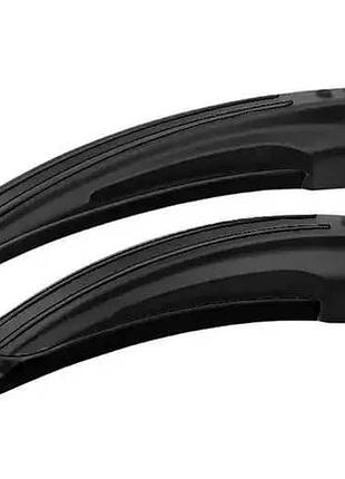 Крылья велосипедные dnb под колеса 20-26" черные>