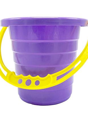 Дитяче відро для пісочниці "середнє" s0009(violet) фіолетовий 14 см