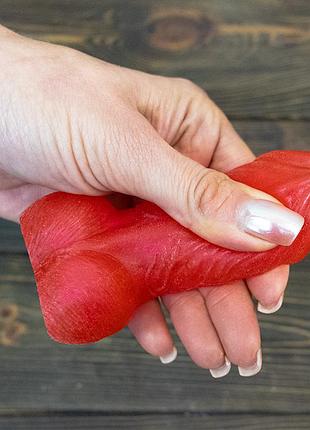 Релаксант антистрес пінистий друг з мила 13460 (червоний)