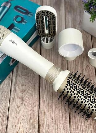 Стайлер профессиональный для укладки волос 4в1 vgr v-493 белый salemarket