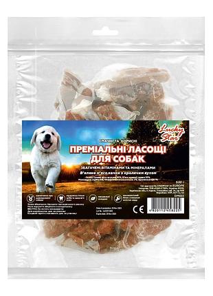 Вяленое мясо утки с кроличьим ухом 500г, 20 шт/ящ