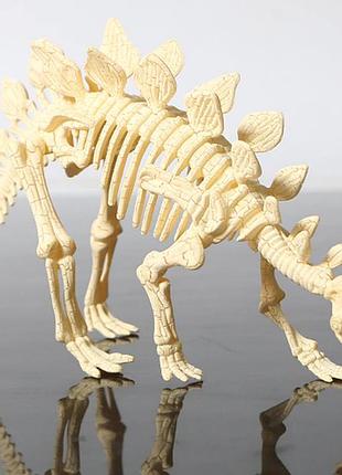 Палеонтологический конструктор скелет динозавра dinosaur collectible stegosaurus abc