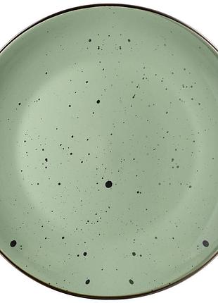 Тарелка обеденная ardesto bagheria ar2926ggc pastel green 26 см