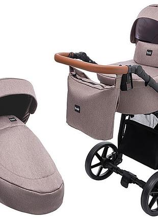 Коляска 2 в 1 bair palermo bp-44 капучино