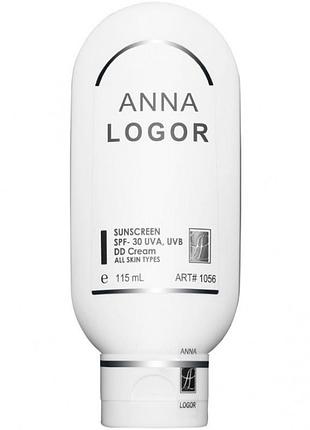 Солнцезащитный крем уф-30 anna logor sunscreen spf 30 115 мл