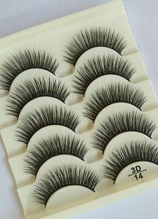 Набор накладных ресниц 5 пар