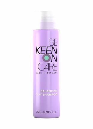 Шампунь себорегулирующий для волос и кожи головы keen heavenly care balancing clay shampoo 250 мл