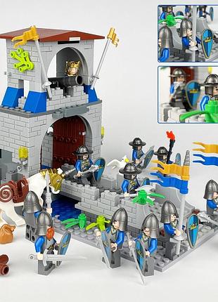 Конструктор рыцарский замок крепость средневековые рыцари