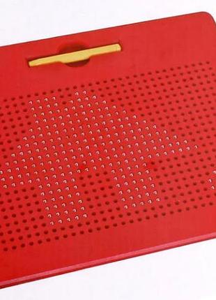 Планшет магнитные шарики magpad aurora красный