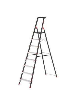 Драбина intertool 8 ступенів x 1720 мм (lt-0058)
