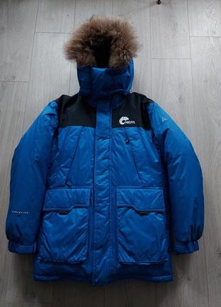 Пуховик  парка nepa 800 the north face  mammut