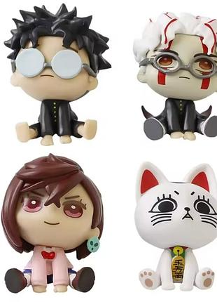 Набір фігурок фігурки дандадан dandadan 4 шт