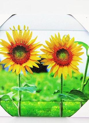 Картина подсолнухи 20 х 25 forkopt