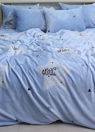 Тм tag комплект постільної білизни велсофт (мікрофібра) alm1903