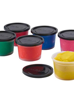 Ikea måla пластилін для ліплення, різні кольори 204.936.66