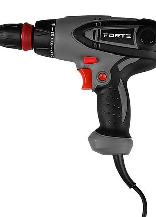 Дрель-шуруповерт (электро) - dsr 550-2 vr (550вт) (forte)