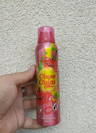 Парфюмированный спрей для тела chupa chups cheeky cherry 150 мл – сладкий аромат сочной вишни