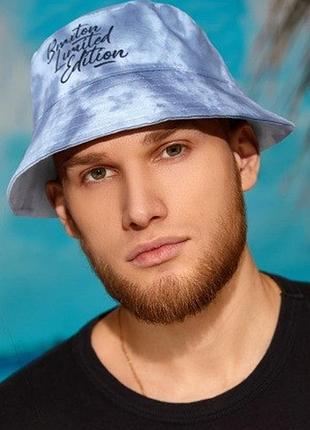 Стильна панама "тай-дай" сіра