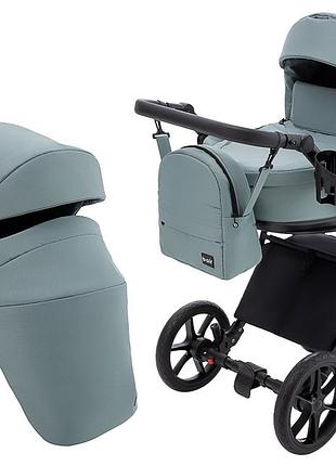 Коляска 2 в 1 bair kiwi plus soft bkp-028 нефрит