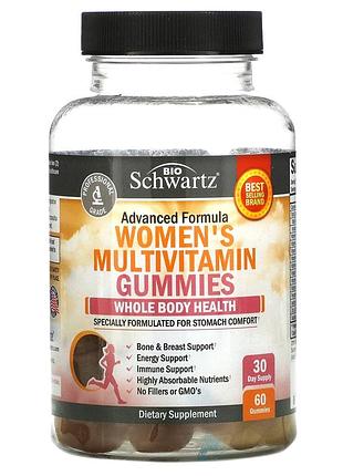 Bioschwartz, мультивітаміни для жінок, 60 жувальних цукерок