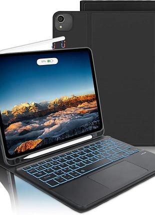 Чехол для клавиатуры avnicud с тачпадом для ipad air 5/air 4 10.9 2022/2020, ipad pro 11 дюй, amazon, германия