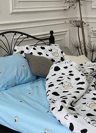 Постельное белье бязь коровка милка двуспальный
