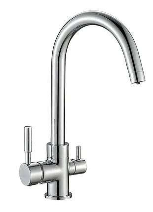 Кухонный смеситель на две воды mixxus premium mafin 021 (mi5930)