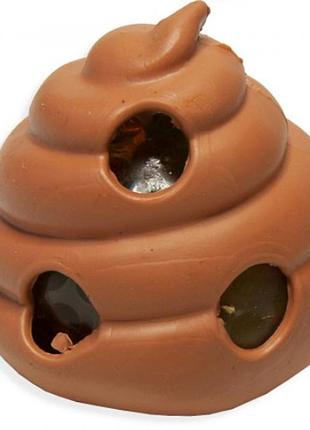 Лизун антистресс "кака с орбизом коричневая" ост