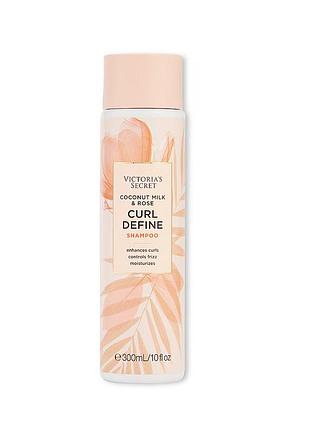 Шампунь victoria's secret для кучерявого волосся curl define shampoo coconut milk & rose
