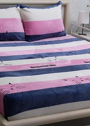 Тм tag простынь на резинке (180х200х20) alm1922