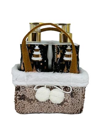 Подарочный набор brown glitters ylang&vanille, крем-мыло и лосьон для рук, 2*250 мл, ассорти