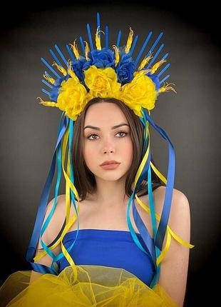 Обруч жовто-блакитний богдана