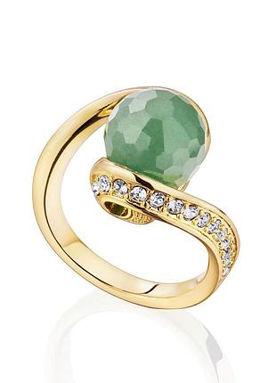 Кольцо «великолепный авантюрин» 41535 - размер 19