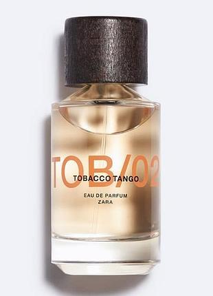 Парфум для чоловіків тob/02 tobacco tango від zara 100 ml (3,38 fl. oz)