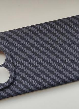 Чехол карбоновый xiaomi redmi note 14 pro+ 5g черный