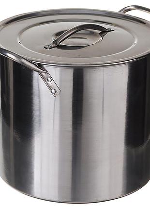 Кастрюля с нержавеющей стали с крышкой kitua 22 см 7 л