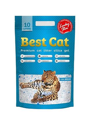 Силикагелевый наполнитель best cat blue 10л/4