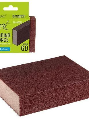 Alloid. губка шлифовальная 100х70х25мм, зерно 60