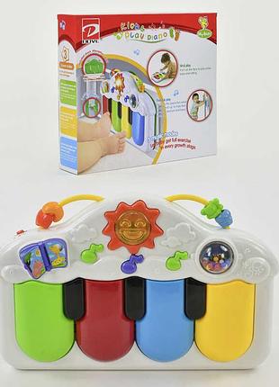 Іграшка піаніно 6821 (18) музика, світло, на батарейці, в коробці